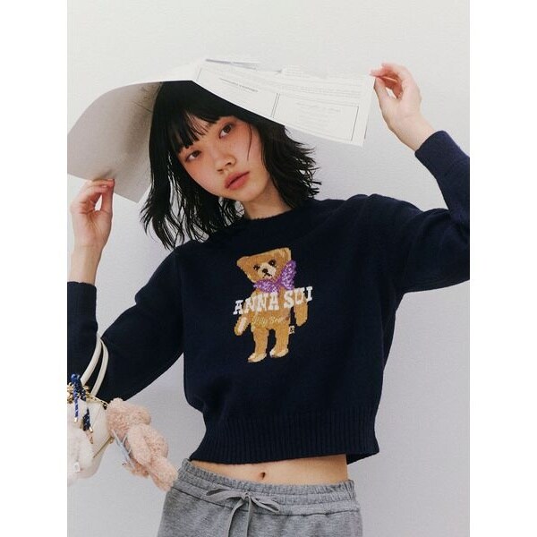 【LILY BROWN ×ANNA SUI】バタフライLily Bearニット LILY BROWN ×ANNA SUI】バタフライLily Bearニット | リリーブラウン
