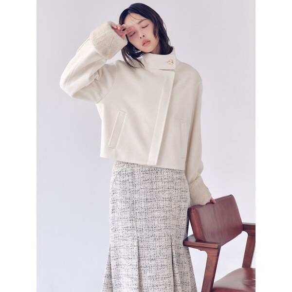 ソフトツイードジャガードジャケット | ノーブル(Noble