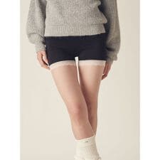 【LILY BROWN Lingerie】メルティヒートショートパンツ（吸湿発熱機能付）