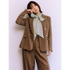 ダブルブレストウールジャケット | リリーブラウン(LILY BROWN 