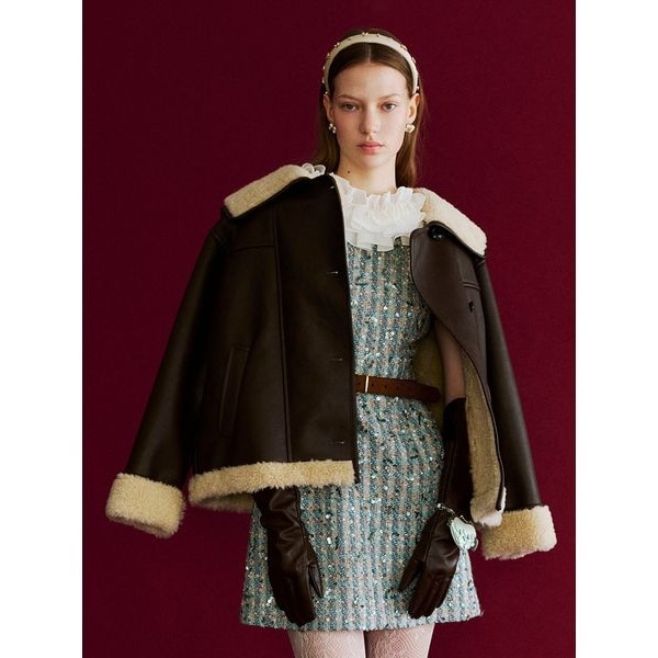 LILY BROWN×KEITA MARUYAMA】エンブロイダリーリバーシブルスカジャン