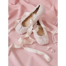 リリーブラウン(LILY BROWN)のレースアップバレエシューズ【Hearts2Hearts着用】