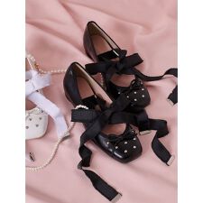 リリーブラウン(LILY BROWN)のレースアップバレエシューズ【Hearts2Hearts着用】