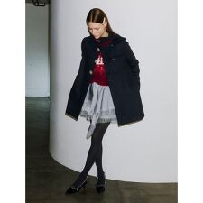 リリーブラウン(LILY BROWN)の【WEB限定カラー】[L.B CANDY STOCK]Aラインビジューリボンコート