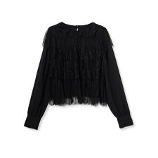 リリーブラウン(LILY BROWN)のレースフリルブラウス