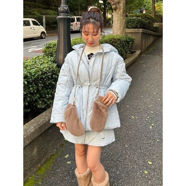 リッチフェイクボアショートコート | ノーブル(Noble) | マルイウェブ