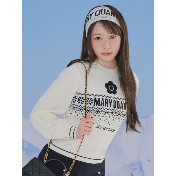 NOBLE×L'AUBE BLANC】フロントボタンニットベスト | ノーブル(Noble