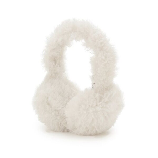 LILY BROWN×MARY QUANT】デイジーモチーフファーイヤーマフラー