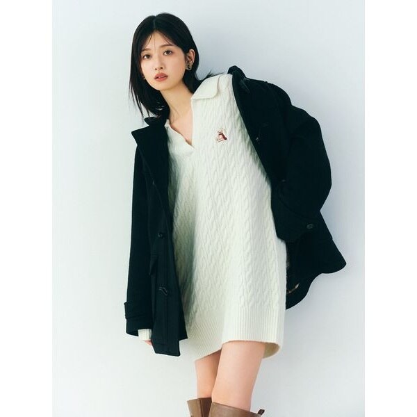 SHIPS any: メルトン ロング ダッフル コート | シップス エニィ(SHIPS