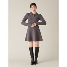 リリーブラウン(LILY BROWN)のラメニットワンピース