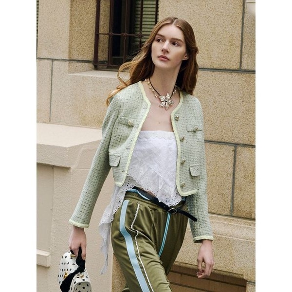 ツイードジャケット (緑色・グリーン系) の一覧 | マルイウェブチャネル