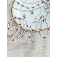 フルーツビーズピアス