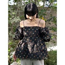 3way ペプラムトップス