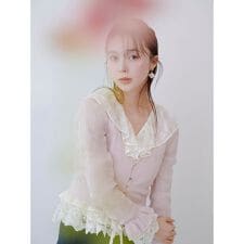 ウォッシャブルVネックニットカーディガン