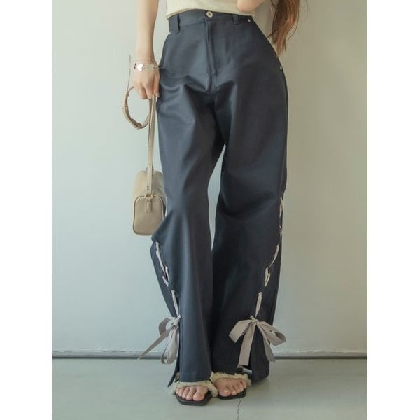 LILY BROWN レースアップリボンカーゴパンツ レースアップリボンカーゴパンツ | リリーブラウン(LILY BROWN
