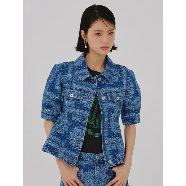週末お値下げ(新品)【anuans】デニムジャケット(ライトブルー) 週末お値下げ(新品)【anuans】デニムジャケット(ライトブルー) 週末お