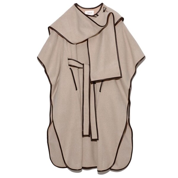 種類豊富な品揃え パイピングポンチョコート ポンチョ ケープ Amperklub Hu