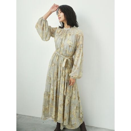 バイヤスシャーリングシフォンワンピース フレイ アイディー Fray I D Fwfo ファッション通販 マルイウェブチャネル