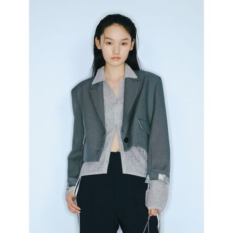 William Morris® クロップドジャケットフレイアイディー 