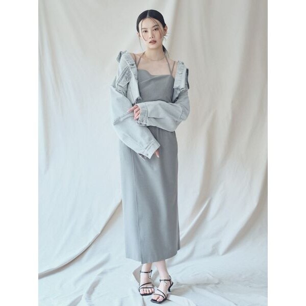 FRAY I.D / フレイ アイディー　ドレープテーラードジレワンピース FRAY I.D｜ドレープテーラードジレワンピース | Rakuten Fashion