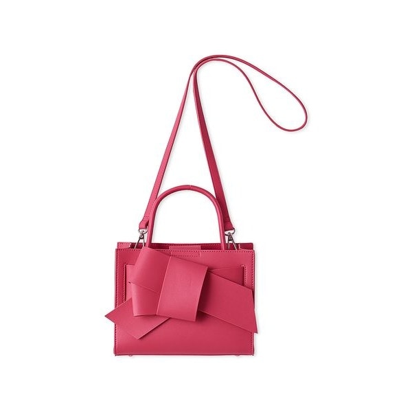 カメオローズ刺繍スクエアがま口バッグ【500mlペットボトル収納可能