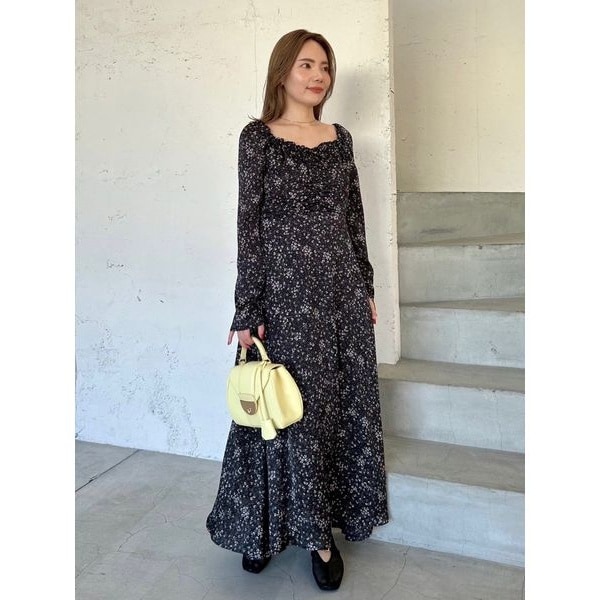美品⭐︎スナイデル⭐︎snidelプリントプリーツワンピース【0サイズ】S 00サイズあり】プリーツプリントワンピース | スナイデル(SNIDEL