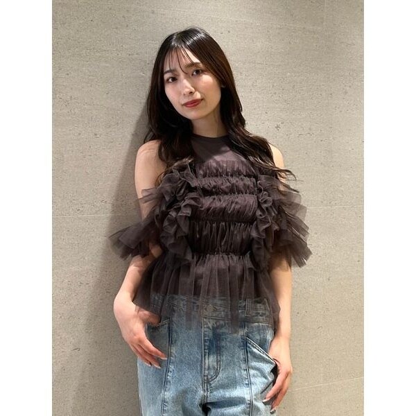 カットコンビペプラムトップス | フレイ アイディー(FRAY I.D