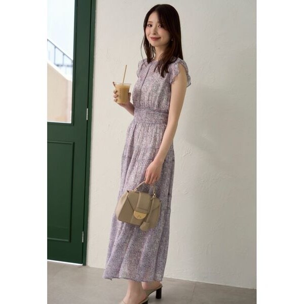 vero moda キュート プリント  2点 2WAY スリム ワンピース WZIPニットワンピース|ems excite | RETRO GIRL ONLINE STORE