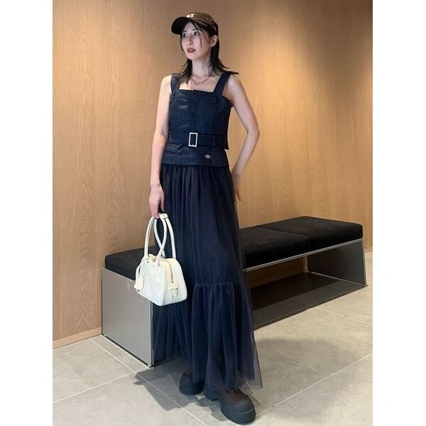 レースアップ2wayニットタンクドレス | フレイ アイディー(FRAY I.D