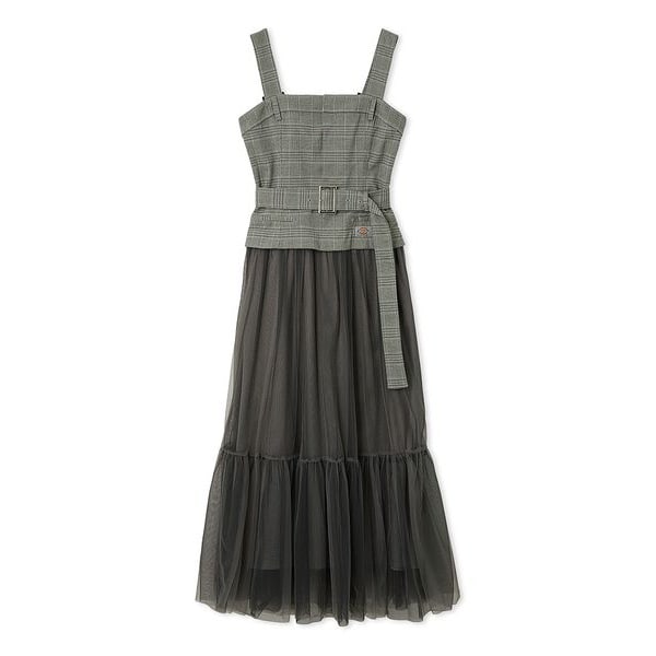 レースアップ2wayニットタンクドレス | フレイ アイディー(FRAY