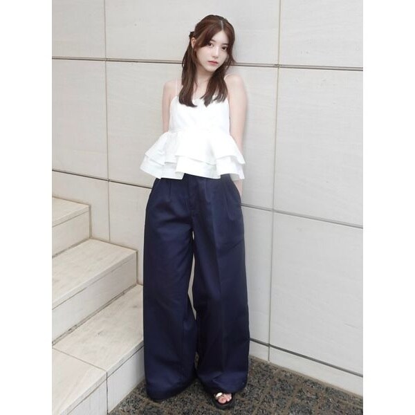 FRAY I.D｜Dickies】ツータックワイドツイルパンツ | フレイ