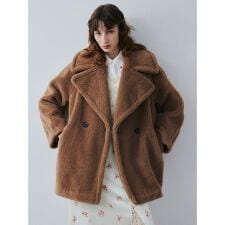 フレイ アイディー(FRAY I.D)のECOPELボアミドルコート