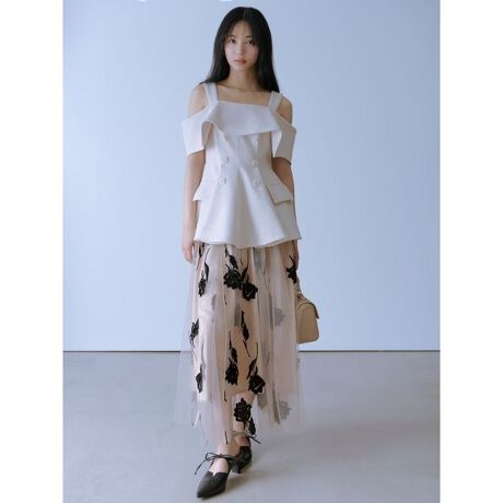 [^ԁFFWFS254125]<b>yy₩ȃ`[XJ[gAIWĩo`[tŉ؂₩ɏA؂̂ꖇz<^b><b>yDesign^Stylingz<^b>@ׂȃ`[x[XɁAtFCNXG[hfނƎhJd˂AOWA[ȃXJ[głB݂̂fނւ̃ǒ`ɂʂāAAbvPhJBy₩ȃ`[fނɗ悤ɔzuÃIWit@ubNgpĂ܂BXJ[g̐ڂ킹̕ɂ̓TepCsOāAɗDȃ|CgɁBghՂŃR[fBl[g؂₩ɍʂAiiĂꖇłBJ[3FpӁB̃`[tɂ̓xA̐ngpĂBEGAnF̃`[tł܂Ƃ߂GRYABLKœWJĂ܂BƖ̊֌WɂAۂFČꍇ܂B܂p\REX}[gtHȂǂ̊ɂA኱iƉ摜̃J[قȂꍇ܂B\߂Bi̐F́AiPi摜QƉBi摜̓Tv̂߁AFTCY̎dlɕύXꍇ܂̂ŁA\߂B