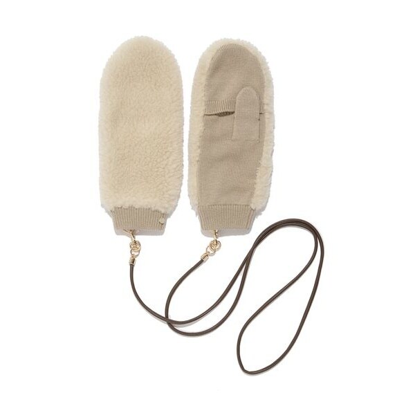 ECOPELレザーストラップ付きミトン | フレイ アイディー(FRAY I.D