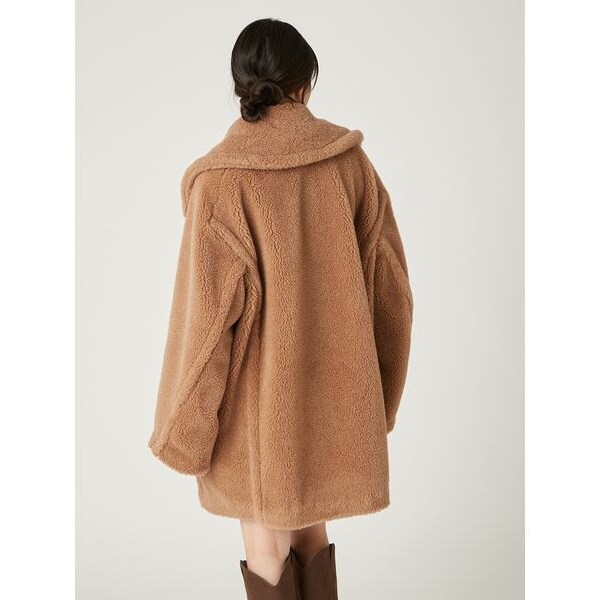 ECOPELボアミドルコート