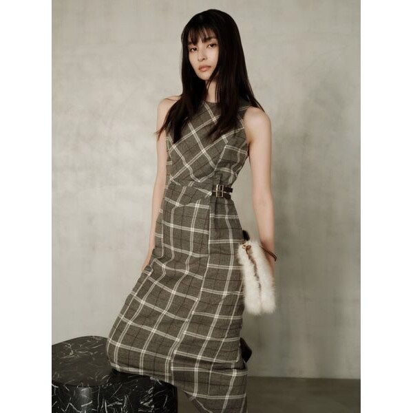 FRAY I.D カップ付きチュールコンビカットキャミワンピース FRAY I.D｜カップ付きチュールコンビカットキャミワンピース