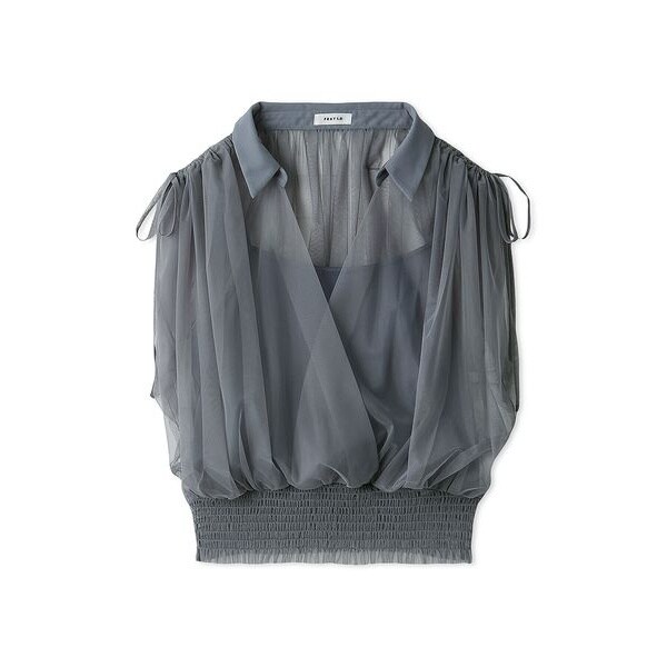 カットコンビペプラムトップス　FRAY I.D（フレイ アイディー カットコンビペプラムトップス（カットソー/Tシャツ）｜FRAY I.D