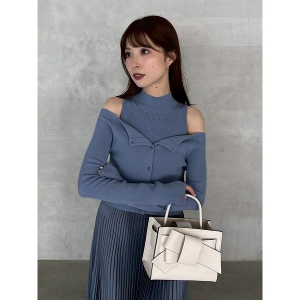 FRAY I.D シアーニットカーディガン　新品タグ付き シアーニットカーディガン(カーディガン)｜トップス｜FRAY I.D