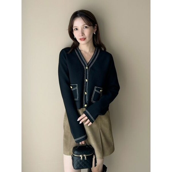 FRAY I.D ツイードニットカーディガン　ジャケット　限定値下げ おすすめアイテムをご紹介♪【 FRAY I.D 2023 SPRING COLLECTION