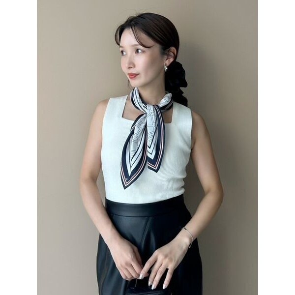 ウォッシャブルカシミヤシルクボートネックニット／ウォッシャブル