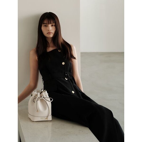 ダブルヘリンボーンジレワンピース | フレイ アイディー(FRAY