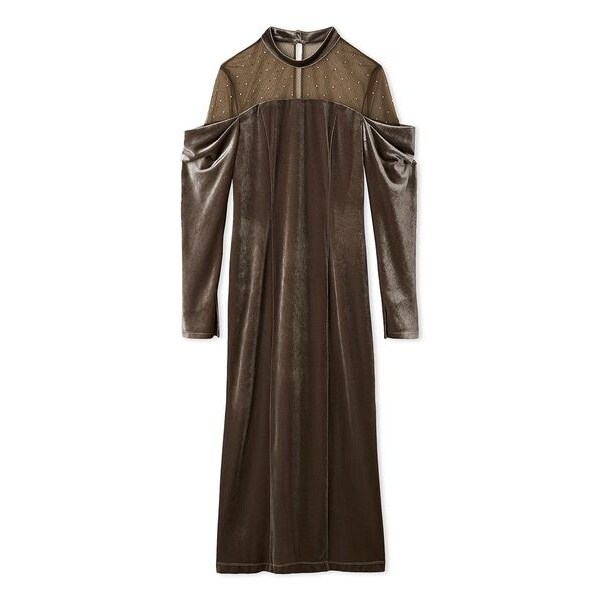 ラメニットプリーツワンピース | グレースコンチネンタル(GRACE