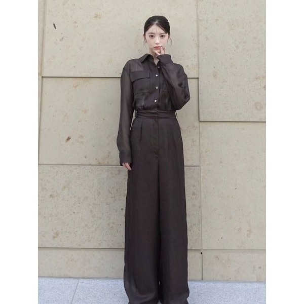 セミシアーレザートリムオールインワン | フレイ アイディー(FRAY I.D