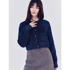 フレイ アイディー(FRAY I.D)のスパークルフェザーカーディガン