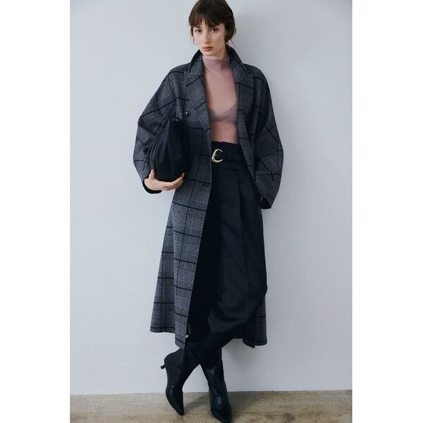 ウールリバーダブルブレストチェスターコート | フレイ アイディー