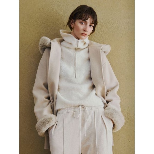 ナイロンヴィンテージライク ガウン コート | ビューティー＆ユース