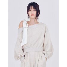 ビッグリボンワンショルカットソー | フレイ アイディー(FRAY I.D 