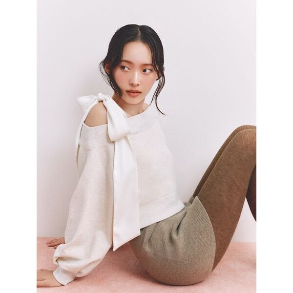 FRAY I.D ビッグリボンワンショルカットソー FRAY I.D｜ビッグリボンワンショルカットソー | Rakuten Fashion(楽天