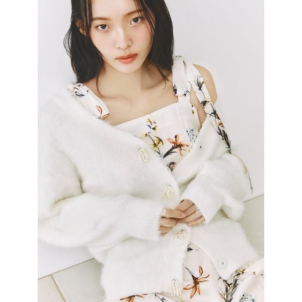 ステッチVネックカーディガン | フレイ アイディー(FRAY I.D