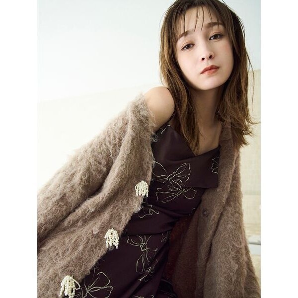 ドライタッチセミシアーカーディガン／ウォッシャブル | フレイ